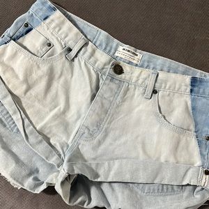 One X ONE-TEASPOON Denim shorts